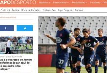 Futebol/ Liga: Feirense goleado pelo Belenenses