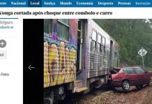 Linha do Vouga cortada após choque entre comboio e carro
