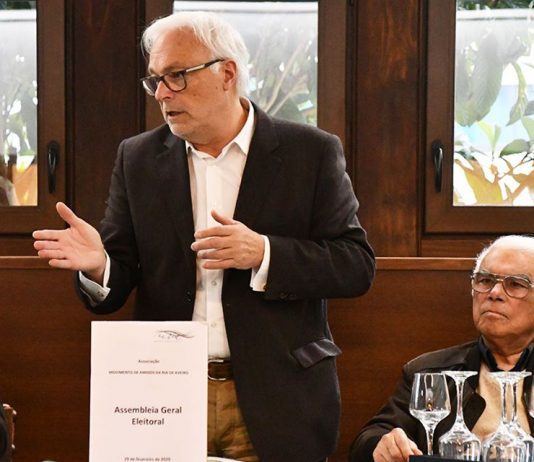 Paulo Ramalheira eleito primeiro Presidente do Movimentos de Amigos da Ria de Aveiro