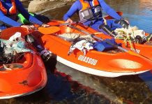 Stand Up Paddle e Canoagem na zona de lazer do Pedregulhal