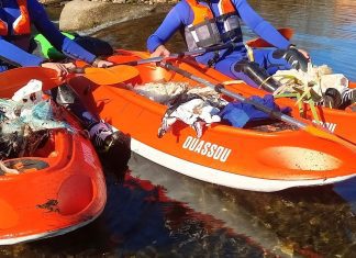 Stand Up Paddle e Canoagem na zona de lazer do Pedregulhal