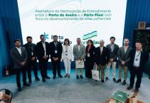 Porto de Aveiro explora novas rotas marítimas para o Brasil