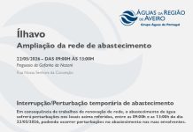 AdRA / Município de Ílhavo: Suspensão temporária do abastecimento na Gaf. da Nazaré