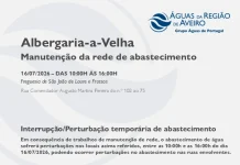 AdRA: Suspensão temporária do abastecimento em Albergaria-A-Velha