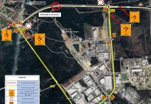 Obra de nova rotunda condiciona trânsito junto ao Eco Parque Empresarial de Estarreja