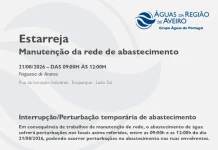 AdRA: Suspensão temporária do abastecimento em Avanca, Estarreja