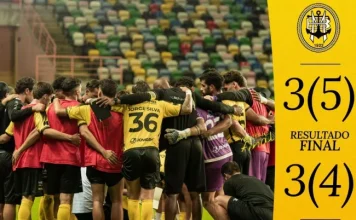 Futebol / Taça de Portugal: Beira-Mar afastou U. Lamas nos penáltis após desperdiçar vantagem de 3 golos