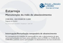 AdRA: Suspensão temporária do abastecimento em Estarreja / Pardilhó