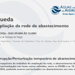AdRA: Suspensão temporária do abastecimento em Oliveira do Bairro
