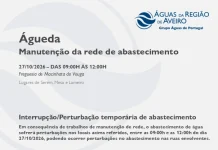 AdRA: Suspensão temporária do abastecimento em Águeda